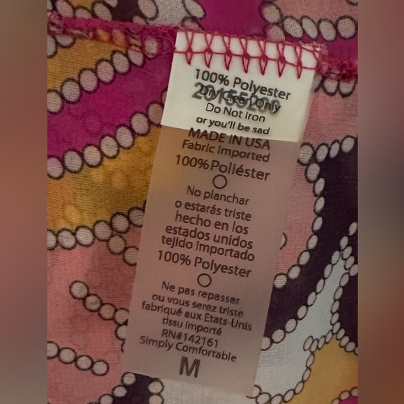 Lularoe Kimono Cardigan Size Medium Multicolor Open Front Flowy Relaxed Fit - Picture 8 of 12